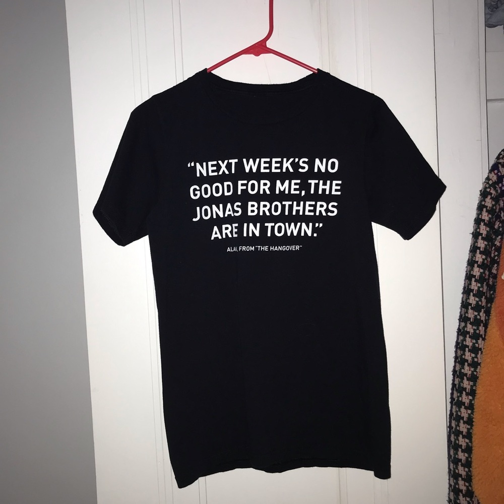 Jonas Brothers hangover Tour Shirt
